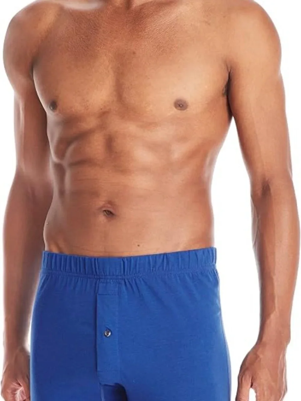 Polo Ralph Lauren Men's Stretch Classic Fit Support Knit Boxers in Blue